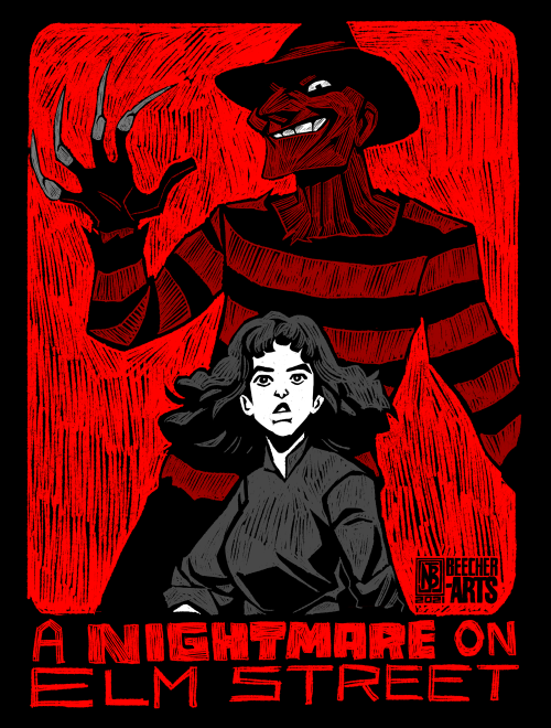 Made a Nightmare on Elm Street shirt design yesterday!!It’s $14 on Teepublic for the next 48 h