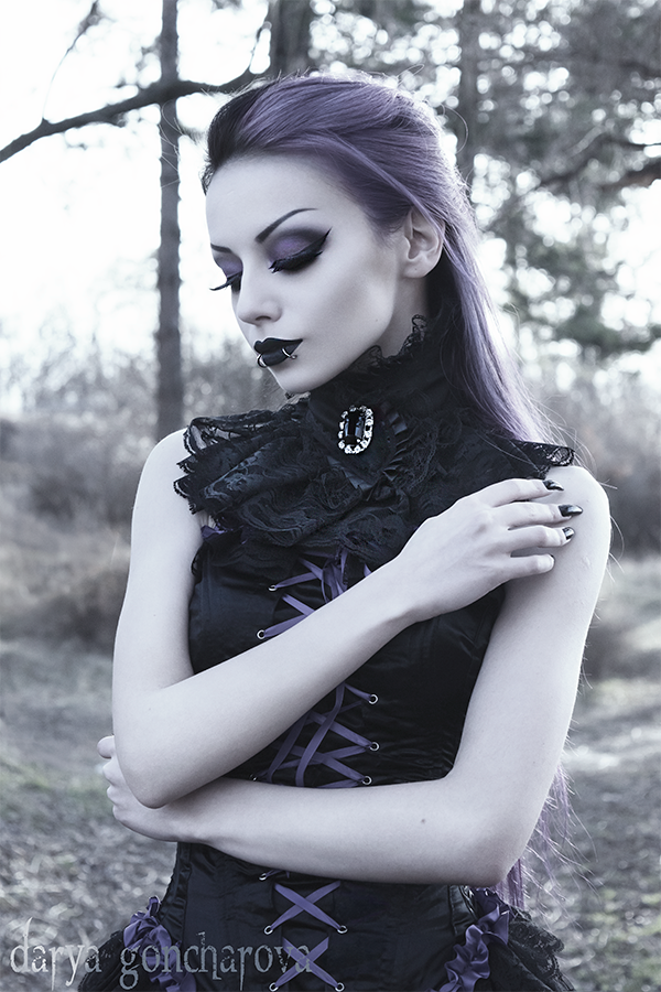 Model/ MUA/Photo: Darya Goncharova Collar:... - Gothic and Amazing