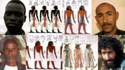 sandrosanio:  FOR LOVE OF GOD!!!All you guys who constantly are attacking me about my black Egyptians please stop with your ignorance and stupidity. If you ask yourselves why do I draw them as black people this picture is the main reason. First of all,