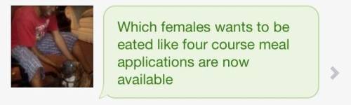 Why a four course meal? Are there three other pitbulls you don’t have in your user icon?