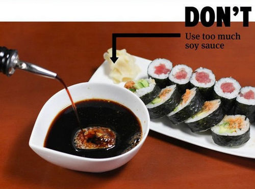 Porn Pics The Do’s & Don’ts of eating sushi ...