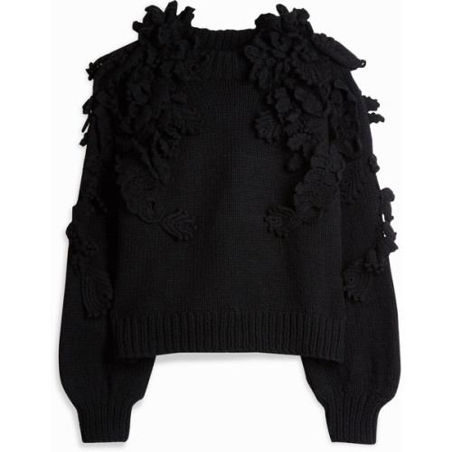 Winter Bloom Jumper ❤ liked on Polyvore (see more jumper tops)