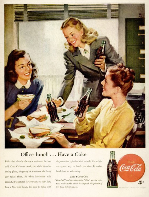 Coca-Cola, 1947Adjusted for inflation, this ice cold bottle of Coca-Cola would cost only 53 cents to