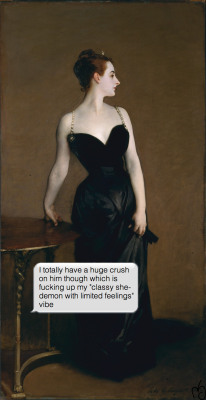 ifpaintingscouldtext:  John Singer Sargent | Madame X | 1884 