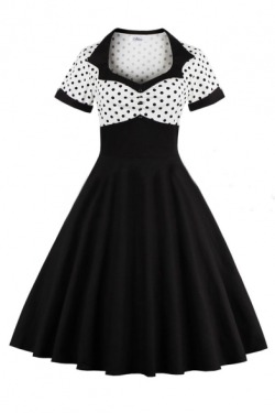 cleveruuu: Elegant Women’s Dresses Polka