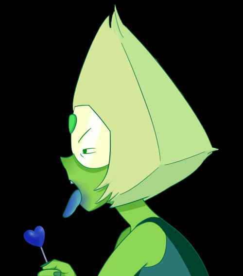 “So Peri, your favorite color’s blue… you’re totally into me.”