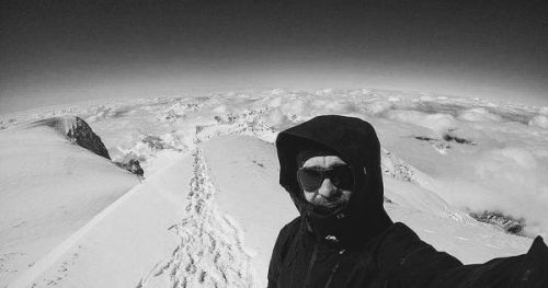 @jimmyb2702 taking #theopenone to the highest peak of Europe. Which peaks did you conquer last seaso