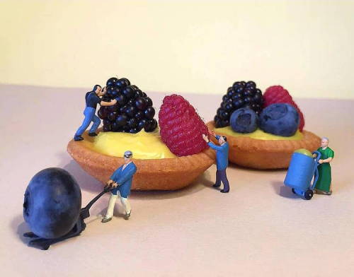 myunrealisticfiction: did-you-kno: mymodernmet: Playful Pastry Chef Turns Ordinary Desserts Into Del