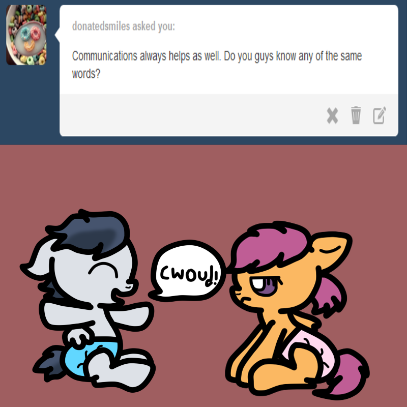 babyscoots:  Scoots: Reawwy?  x3