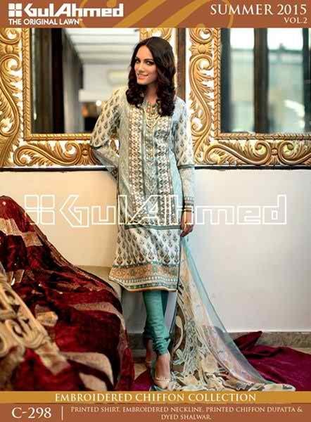 Gul Ahmed Summer Lawn Collection 2015 Volume II