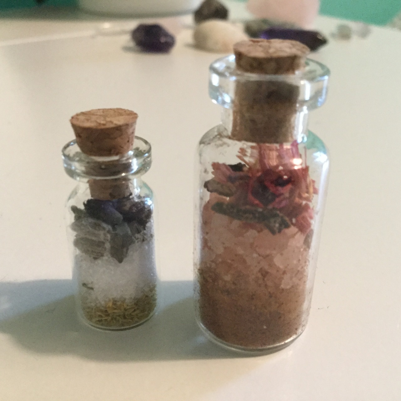 Very Tiny Anti-Anxiety Spell Jar (even smaller than the last one)