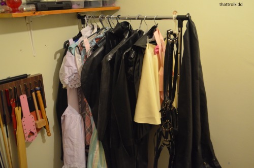 thattroikidd:  So some people say the sexiest thing about the collection is its organisation :D But yeah this is now where everything lives! Including a few things from izzellia, jumblejumble-, cassiecorpse  