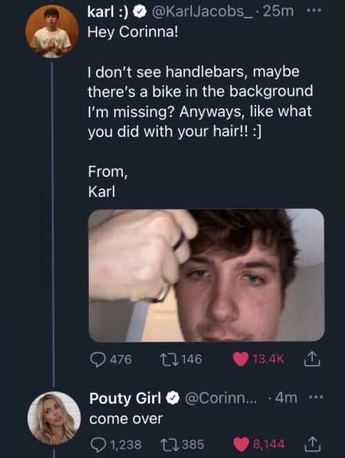HE GOT A REPLY LETS GOOOOOOOO