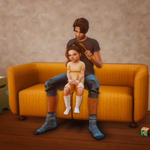 Father-Daughter Day Pose PackLittle one spending some precious time with her dad. I hope you enjoy t