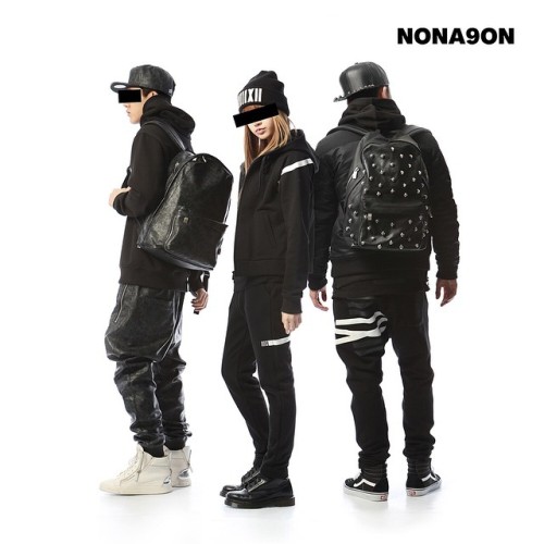 B.I, BOBBY &amp; LISA for NONA9ON 15FW Collection