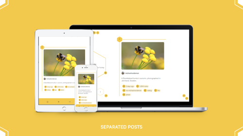 silbrigthemes:HonigTheme 47A responsive single-column theme with lots of features and even more hexa