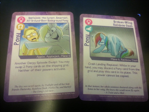 Check out what arrived in the mail today! Thank you so very much, TJ! I’ll draw you the hottest Twidash ever. The TSSSF cards are just awesome! Love the humor on them, can’t wait to actually play it. Thanks a bunch for picking the game up