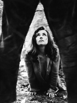 tamburina:  Jeanne Moreau in Mademoiselle (1966)