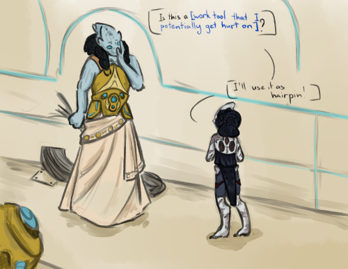 Noxar And His Mentor, Od'sai(and Their Relationships)