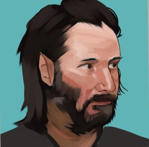 i did a photo study of keanu reeves + some of the most crackhead progress pics to have seen the ligh