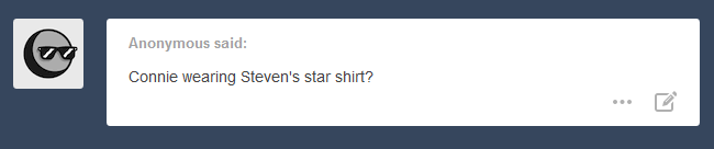 I wish I had a signature t-shirt.
