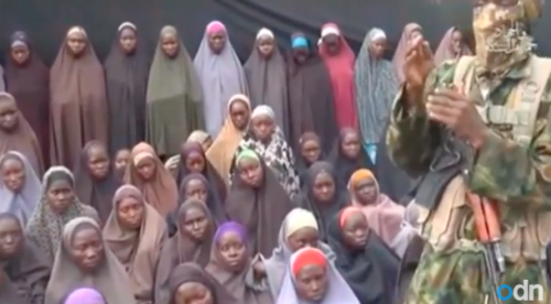 computer-hoe: micdotcom: Boko Haram releases video showing kidnapped Nigerian girls Terrorist group 