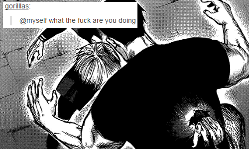 backwaterghouls:  tokyo ghoul + text post meme (part 3/?) 