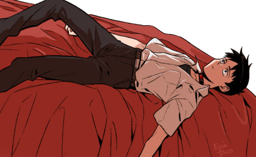 legaltaboo: A casual doodle after seeing Evangelion Q(on the friggin silver screen) The color red wa