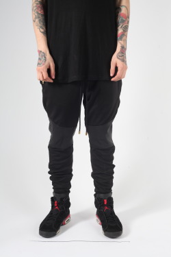 adynclothing:  ADYN PANELLED JOGGERS  available