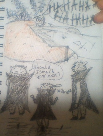 pepperree:OMG Ott Squad fanarts by duxwontobey!!!!Her sona (Yma) casting up demons