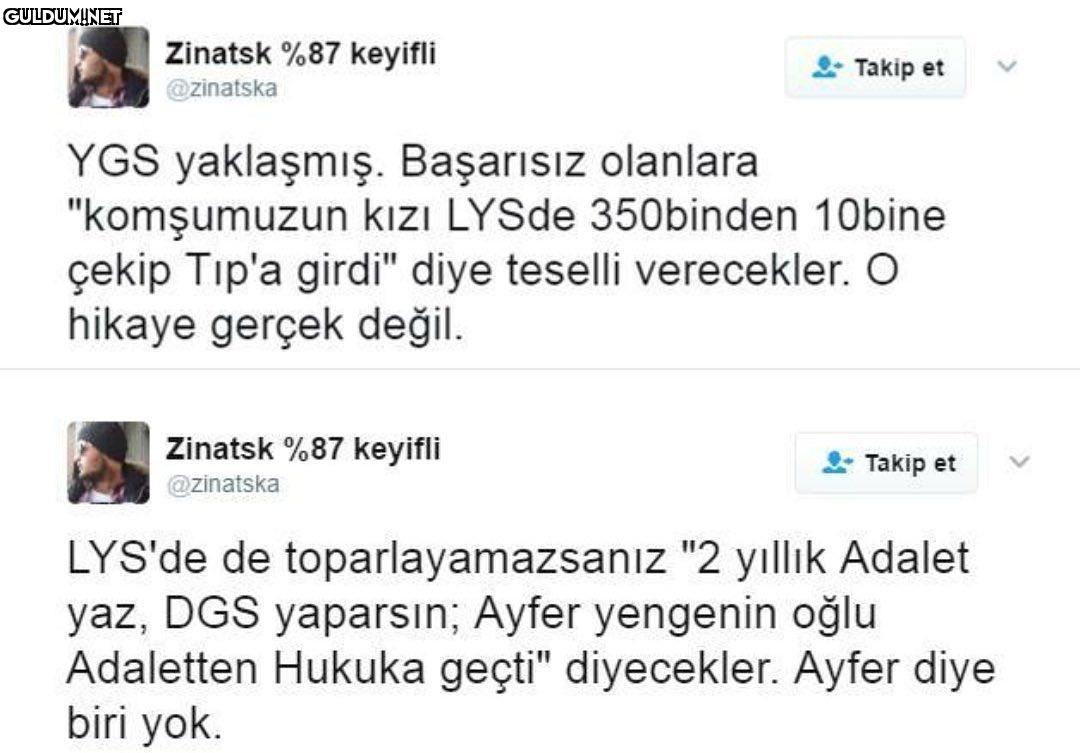 YGS yaklaşmış. Başarısız...