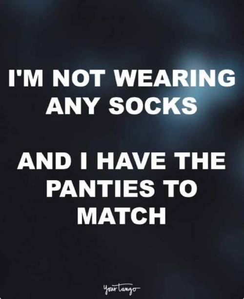 &hellip;.. just because i&rsquo;m not wearing my &ldquo;Business Socks&rdquo; doesn&