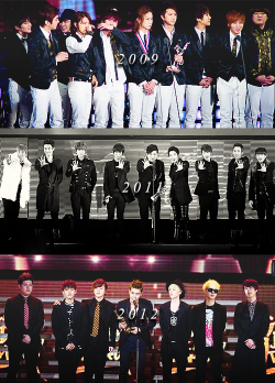 kyuclam:   Congratulations on your Triple Crown, Super Junior. ♥  