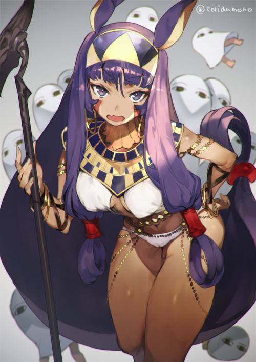 memeppoi:toridamono: “ニトクリス出来ました #FGO t.co/gvfSTAxj0O”