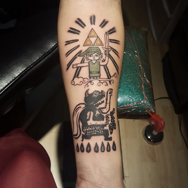 buzzfeedgeeky:  22 “Legend Of Zelda” Tattoos That Will Blow You Away 