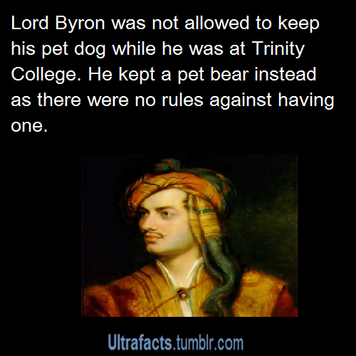 ultrafacts:  askfenlock:  ultrafacts:  Source If you want more facts, follow Ultrafacts  This isn’t even the best part… he would routinely take the bear out to the public fountains around the college and bathe him or let him play in the water.  Lord