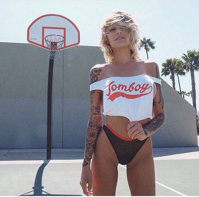 Beautiful people, pierced and tattooed
