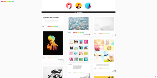 THEME #68 REVAMPED!! ··· PREVIEW | CODE | CREATOR + MORE Specifics: 3 Header Images (75px x 75px), B