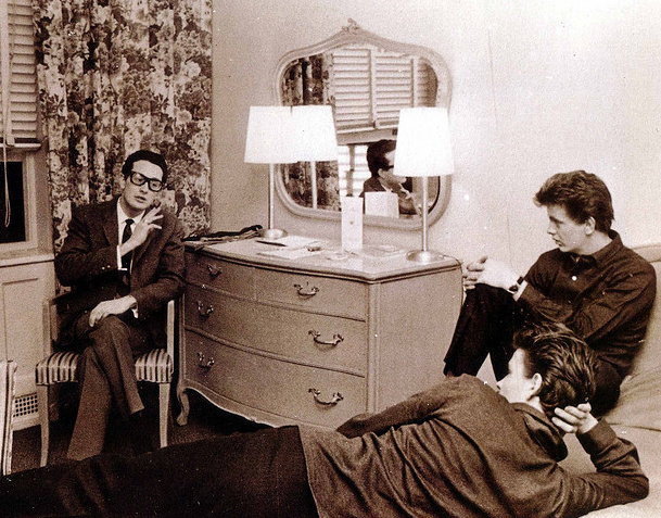 suicidewatch:  Buddy Holly with the Everly Brothers, 1958 