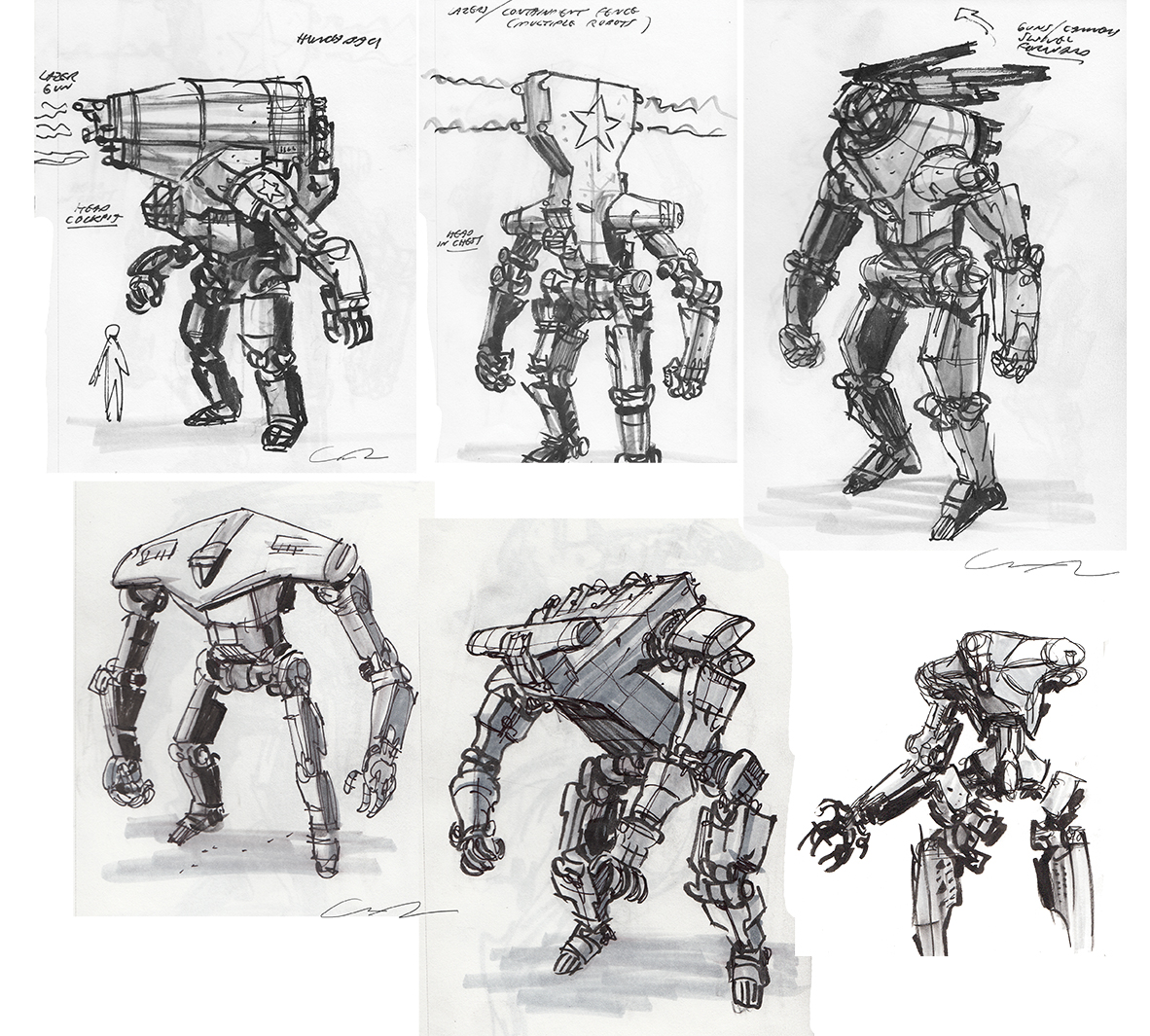 pacific rim robot designs