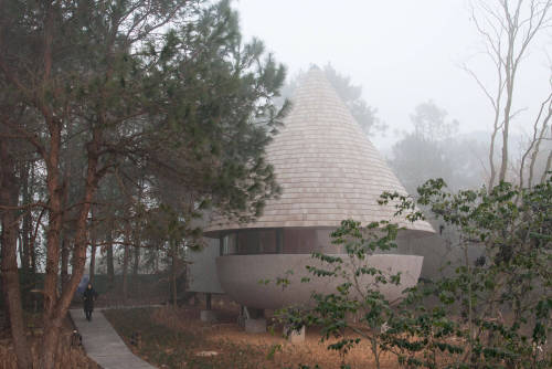 The Mushroom, Xin Yu City, Jiangxi Province, ChinaArchitecture: ZJJZPhotography: Fangfang Tian, ZJJZ