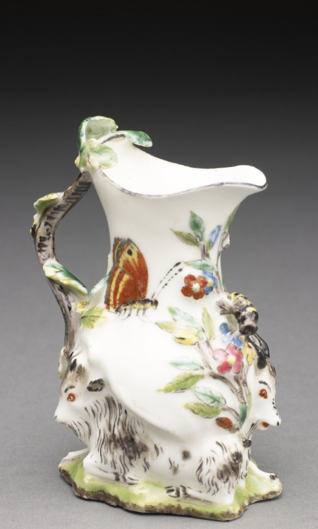 Cream Jug, &ldquo;Goat-and-Bee Jug&rdquo; 1745 - 1749 - Chelsea Porcelain ManufactoryBirmingham Muse