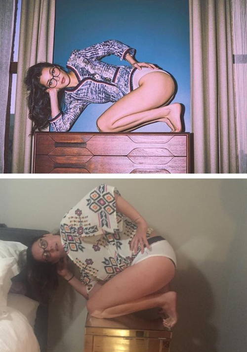 XXX mymodernmet:  Woman Posts Hilarious Parody photo