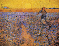 love:  The Sower, 1888 by Vincent Van Gogh