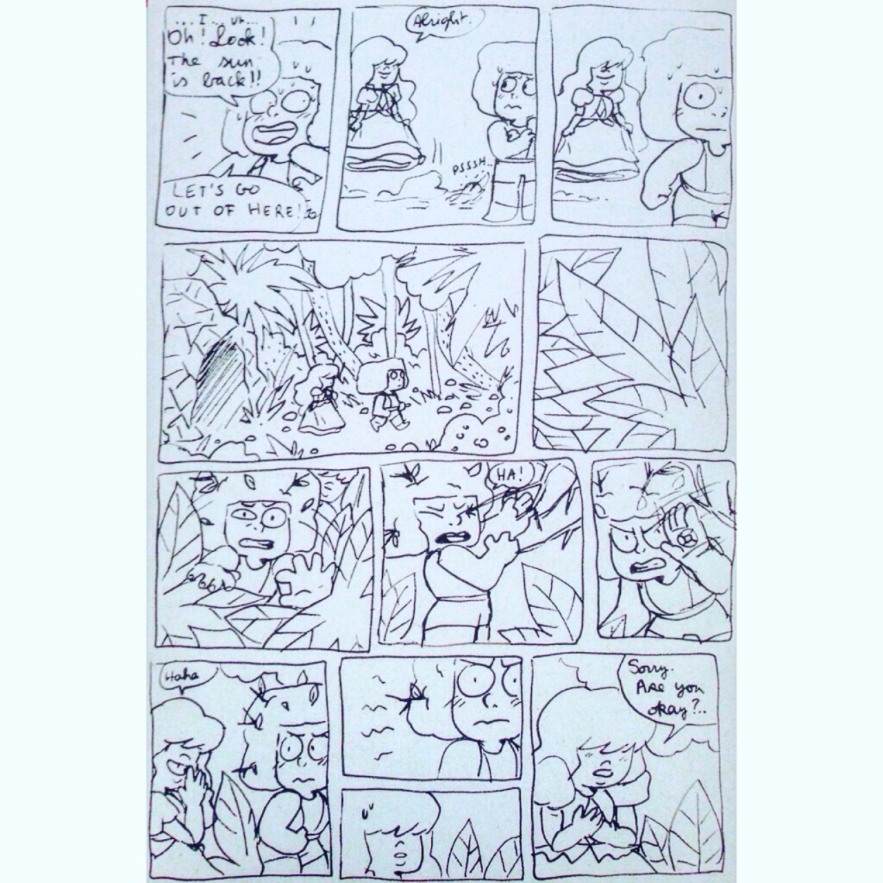 nina-rosa-draw:  What happened in the answer when we wasn’t looking page 2