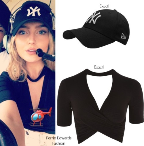 Instagram Stories | 15/06/2017 Perrie was wearing this NY 9Forty Cap from New Era and this possibly