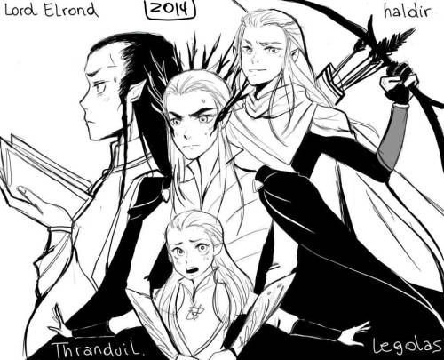 nevui-penim-miruvorrr: defintely drawing tolkien’s elves help to get better at itGuren*gl