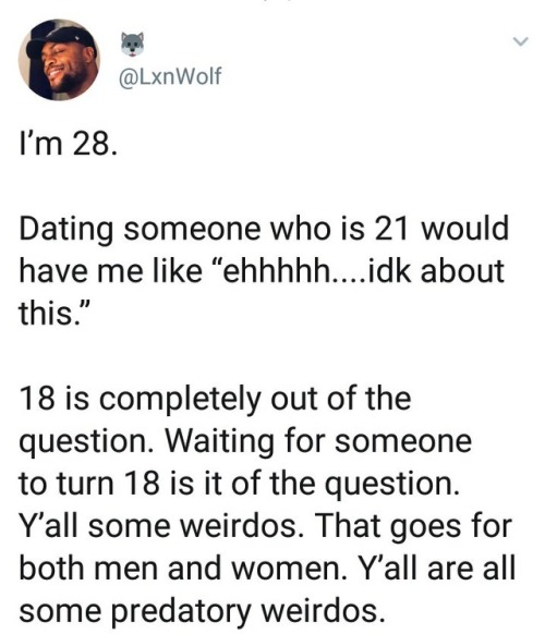 will-you-be-my-bryan-dechart:I am 26 and I WHOLE HEARTEDLY AGREE! I&rsquo;m 37 and honestly I don&rs