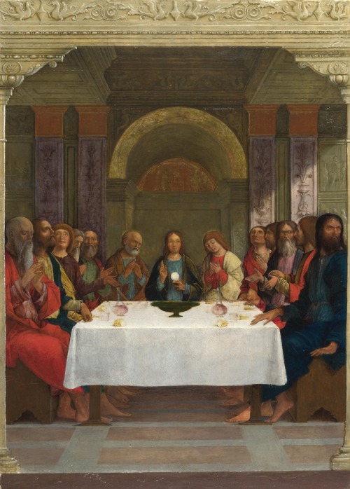 The Institution of the Eucharist, Ercole de’ Roberti, 1490s