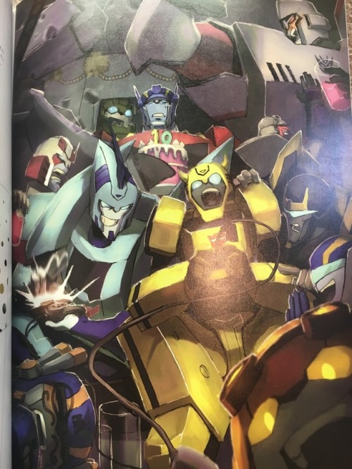 aeonmagnus:  10th Anniversary Transformers Animated Anthology -  Japanese fan artbook.